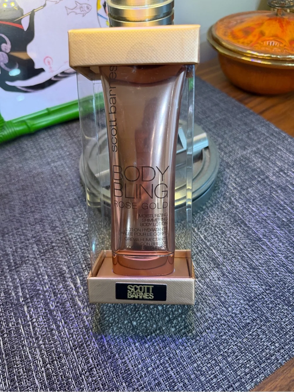 Scott Barnes Body Bling Rose Gold Shimmering Body Lotion